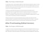 carefully proofread your articles and blog posts